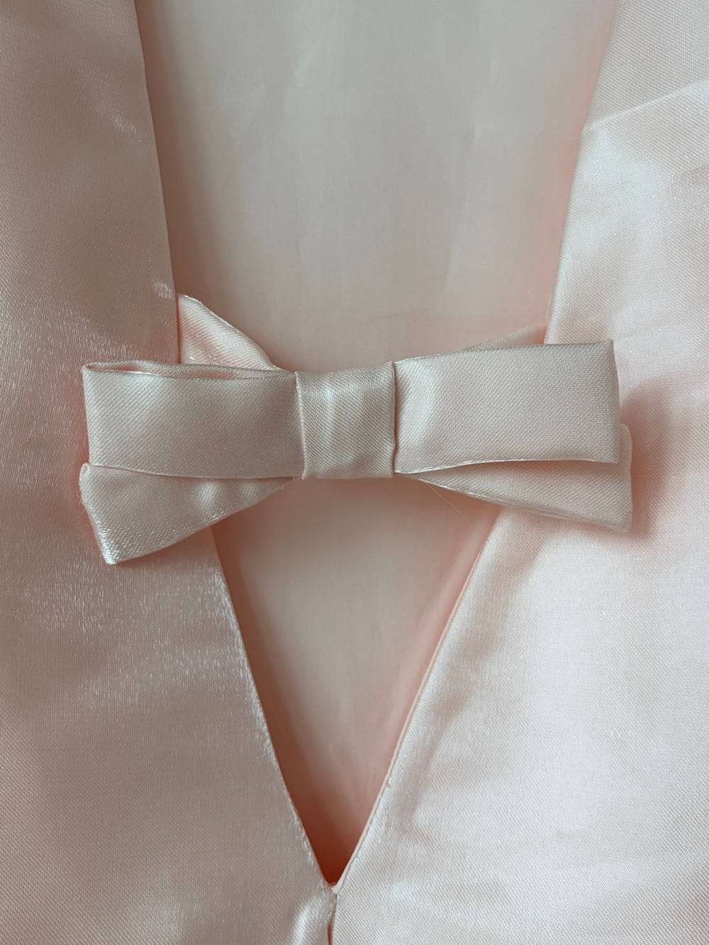 H&M Light Pink Bow dress - Picture 4 of 4